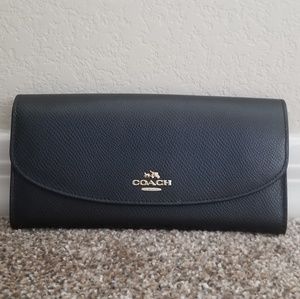 Black coach wallet